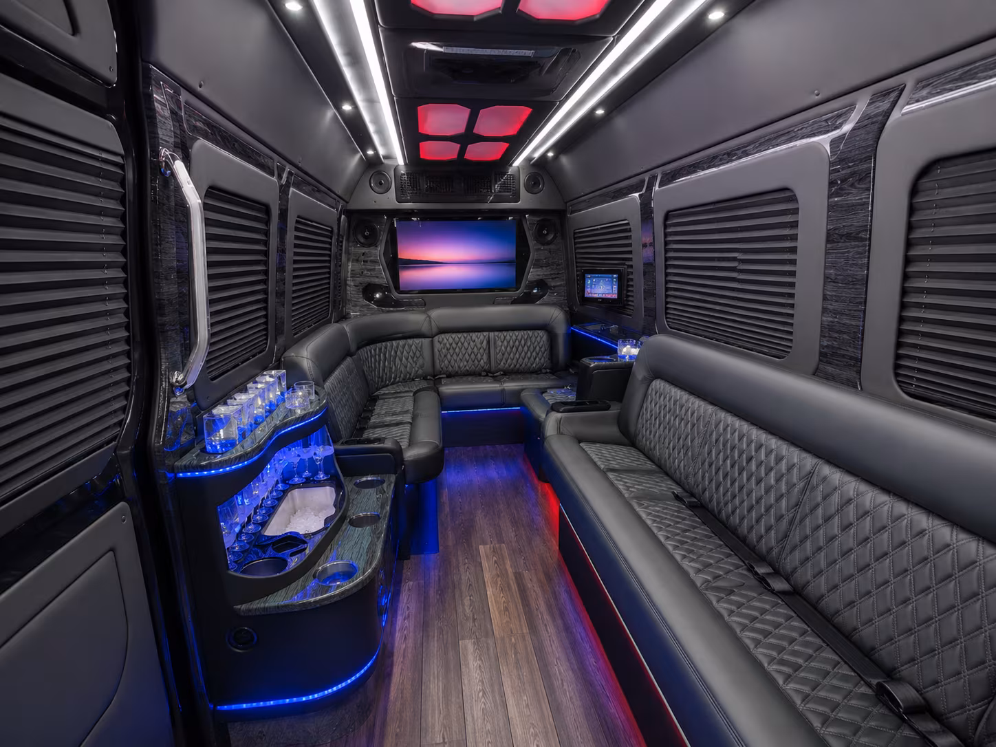 biloxi corporate event transportation onboard seating