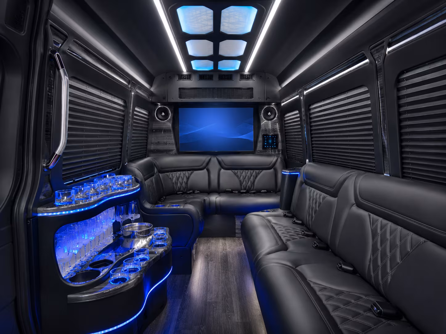 biloxi wedding transportation onboard seating