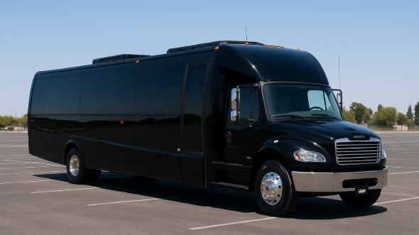 Exterior of Charter Bus Company Biloxi's 30 Passenger Minibus in Biloxi