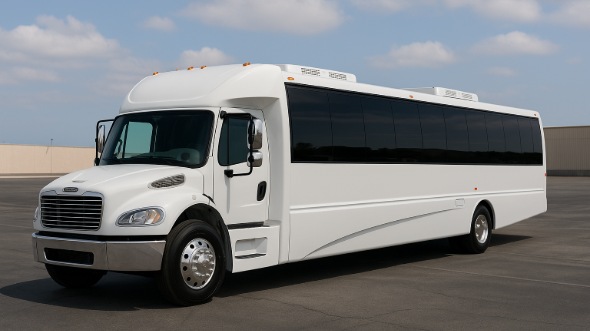 Exterior of Charter Bus Company Biloxi's 35 Passenger Minibus in Biloxi