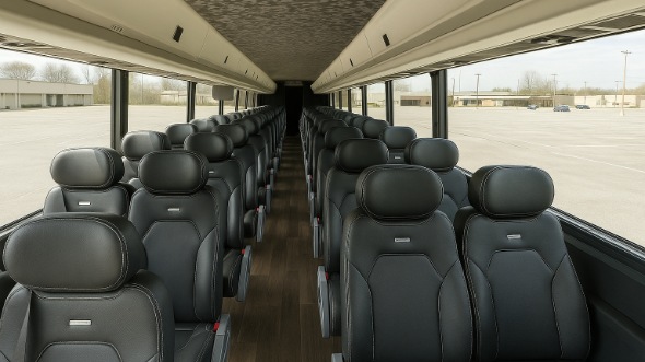 biloxi 18 passenger minibus inside