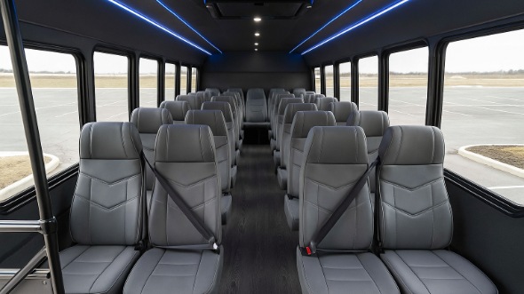 biloxi 20 passenger minibus inside