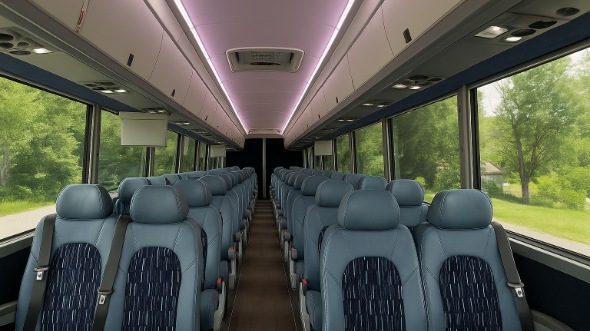 biloxi 30 passenger minibus inside