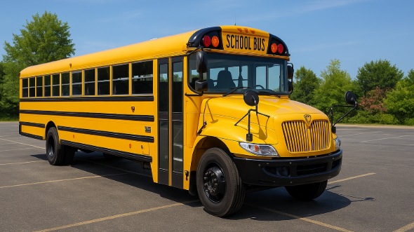 Exterior of Charter Bus Company Biloxi's School Bus in Biloxi